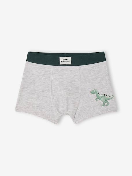Pack of 5 dino boxers ink blue 