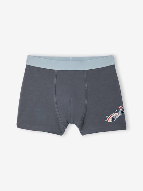 Pack of 5 F1 car boxers anthracite 