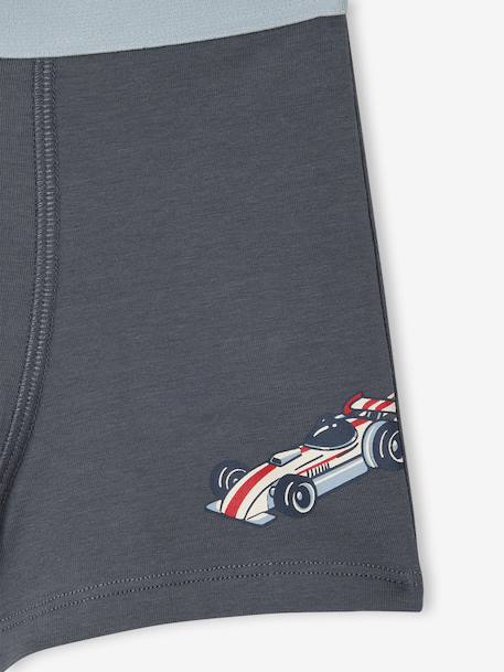 Pack of 5 F1 car boxers anthracite 
