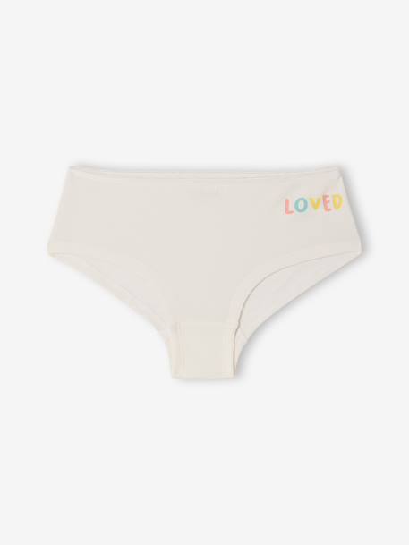 Pack of 7 basic shorties rose 