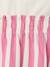 2-in-1-Effect Dress for Girls ecru+indigo+pale pink+striped pink 