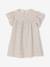 Cotton Gauze Dress with Floral Print, for Girls beige+pale pink+printed beige+rose+vanilla 