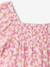 Smocked Dress with Floral Print rosy+vanilla 