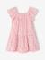 Smocked Dress with Floral Print rosy+vanilla 