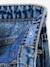 Girls' embroidered floral Mom jeans blue+light blue+medium blue 