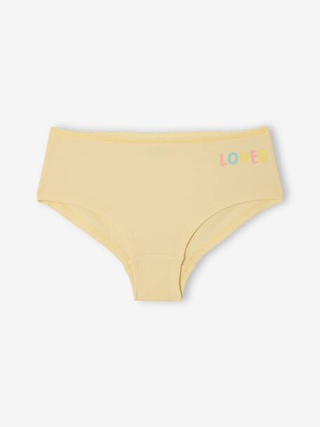 Pack of 7 basic shorties rose 