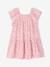 Smocked Dress with Floral Print rosy+vanilla 
