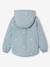 Girl's embroidered lightweight jacket grey green+hazel 