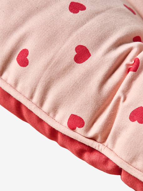 Hearts floor mattress rose 