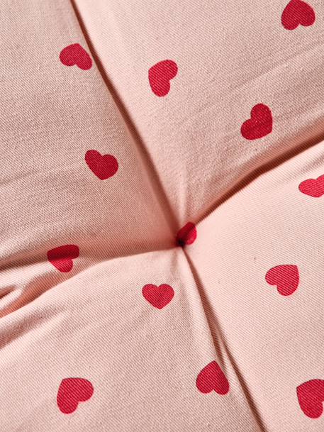 Hearts floor mattress rose 