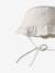 Hat with Scalloped Edges for Girls ecru 