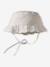 Hat with Scalloped Edges for Girls ecru 