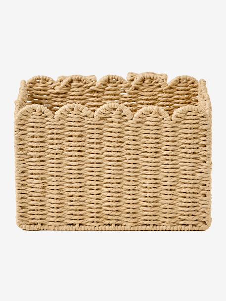 Storage basket for changing table FESTON beige 