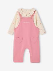 -Girl's dungaree set