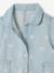 Girl's denim playsuit bleached denim 
