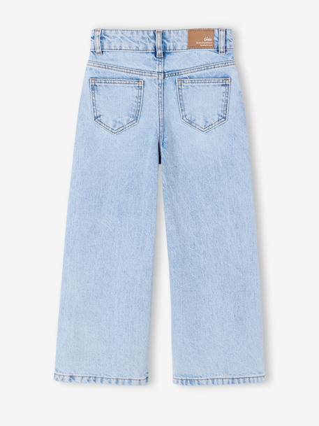 Wide-Leg MorphologiK Jeans for Girls, Medium Hip deep blue+denim grey+light blue+medium blue 