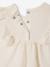 Baby Girls’ Broderie Anglaise Cotton T-Shirt ecru+rose 