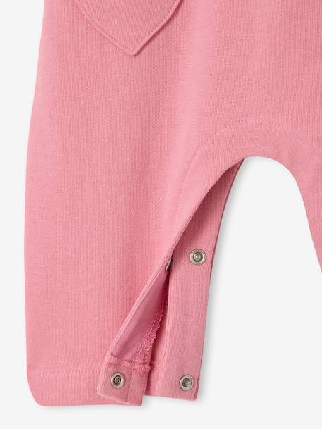 Girl's dungaree set rose 