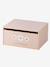 Activity table with storage chest beige+rose 