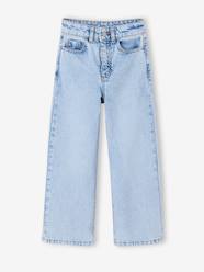 Girls-NARROW Hip, MorphologiK Wide-Leg Jeans for Girls 