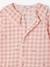 Baby pyjamas with wide neck in organic cotton rosy 