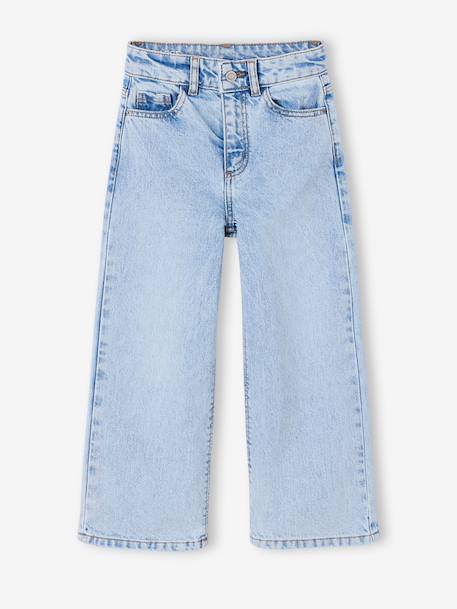 Wide-Leg MorphologiK Jeans for Girls, Medium Hip deep blue+denim grey+light blue+medium blue 