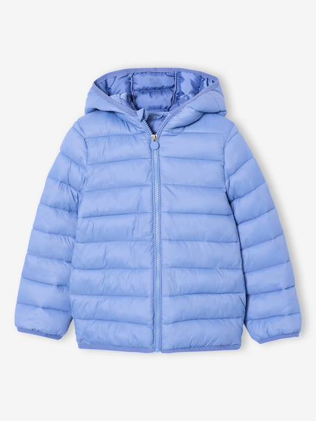 Light Padded Jacket with Hood for Boys black+bordeaux red+emerald green+grey blue+hazel+medium blue+navy blue+olive+pecan nut+red 