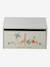 Activity table with storage chest beige+rose 