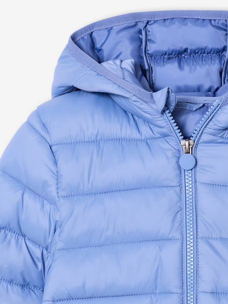 Light Padded Jacket with Hood for Boys black+bordeaux red+emerald green+grey blue+hazel+medium blue+navy blue+olive+pecan nut+red 