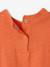 Boys' organic cotton T-shirt orange 