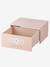 Activity table with storage chest beige+rose 