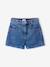 Children's denim cotton shorts denim grey+medium blue 