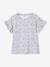 Pack of 2 girls' short-sleeved cotton pyjama shorts ecru 