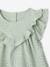Baby Girls’ Broderie Anglaise Cotton Blouse aqua green 
