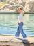 Embroidered Susan wide-leg jeans for girls bleached denim+deep blue+denim blue+medium blue 