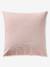 Duvet cover and pillowcase SET with recycled cotton printed pink 