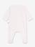 Baby cotton pyjamas with little hearts PETIT BATEAU white 