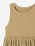 Girl's sleeveless dress khaki 