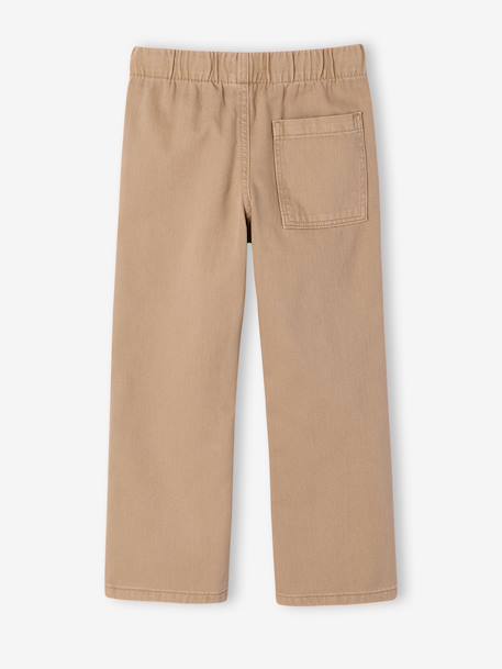 Easy-to-put-on fluid trousers for boys beige+medium blue+night blue+sage green+terracotta 