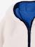 Reversible sherpa jacket royal blue 