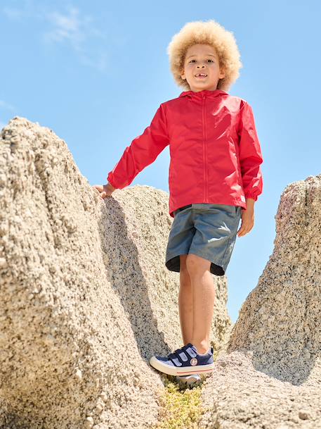 Boy's windproof jacket red 