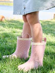Shoes-Girls Footwear-Wellies-Wellies in Printed Natural Rubber for Children