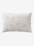 Duvet cover and pillowcase SET with recycled cotton printed pink 