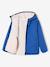 Reversible sherpa jacket royal blue 