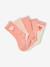 Pack of 5 Pairs of Heart Socks for Girls apricot+chambray blue 