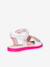 Girls' Joyfoot GEOX sandals fuchsia+white 