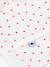 Baby cotton pyjamas with little hearts PETIT BATEAU white 
