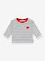 Baby long-sleeved cotton T-shirt ecru 