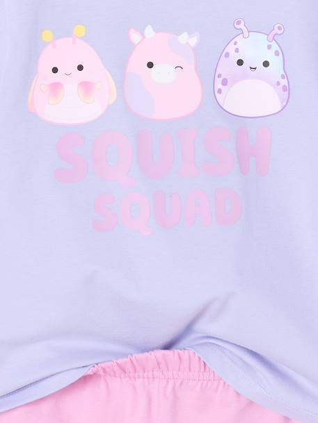 Girls' SQUISHMALLOWS pyjama shorts lavender 