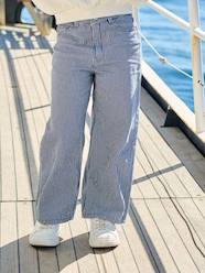 Girls-Girl's wide-leg striped trousers